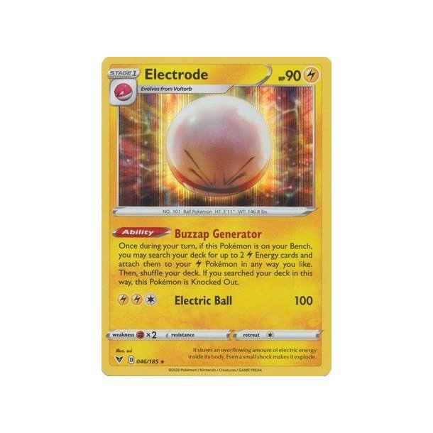 Electrode Holo Rare