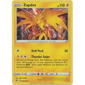 Zapdos Holo Rare