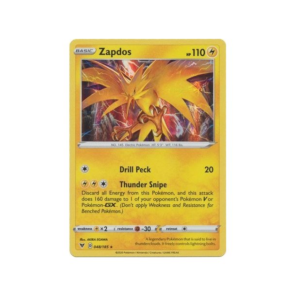 Zapdos Holo Rare