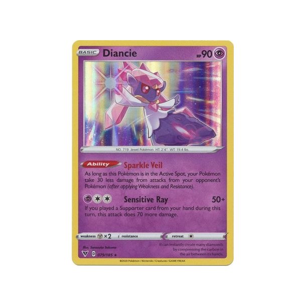 Diancie Holo Rare