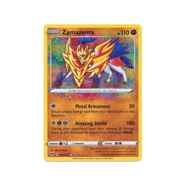 Zamazenta Amazing Rare