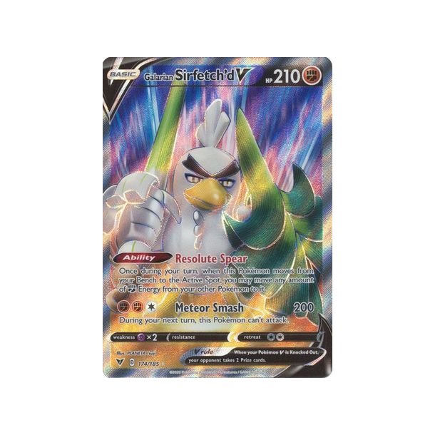 Galarian Sirfetch'd Full Art V