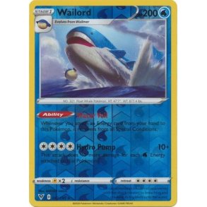Wailord Holo Rare