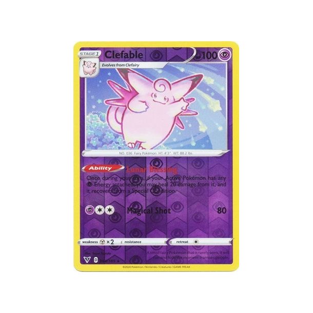 Clefable Holo Rare