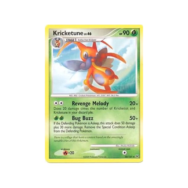 Kricketune Rare