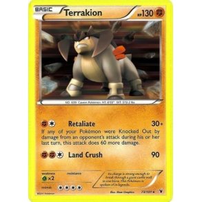Terrakion Holo Rare