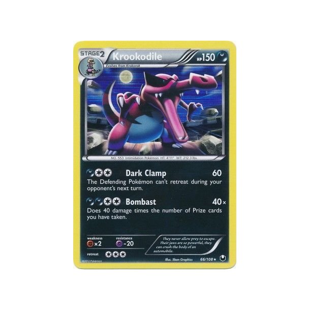 Krookodile Holo Rare