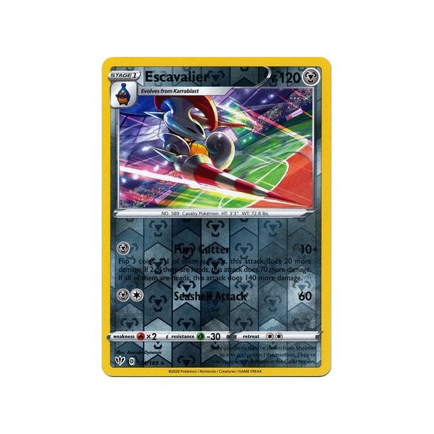 Escavalier Holo Rare