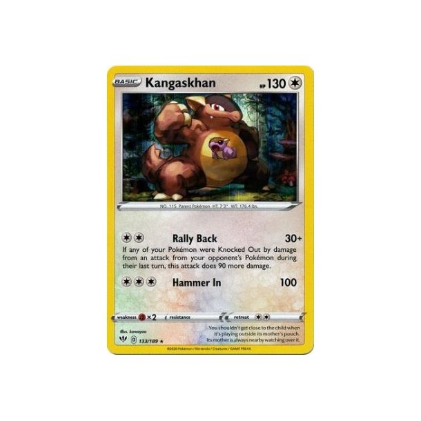 Kangaskhan Holo Rare