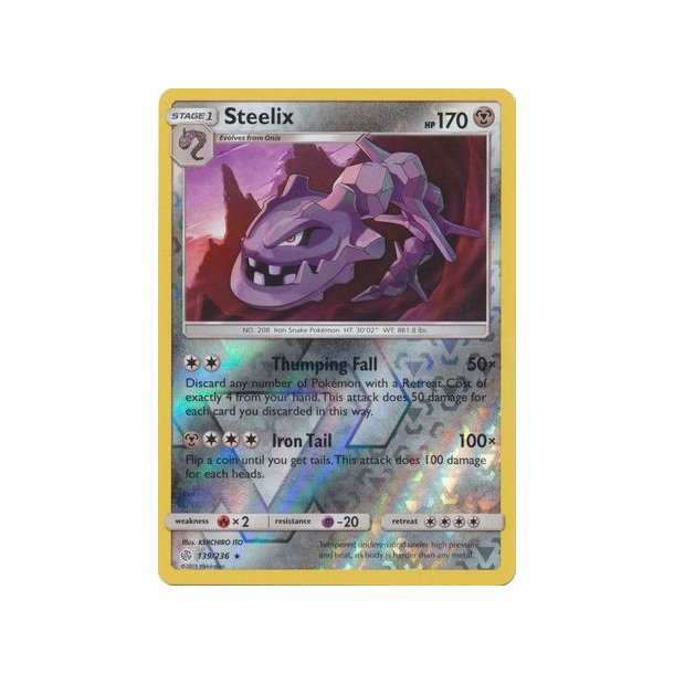 Steelix Holo Rare