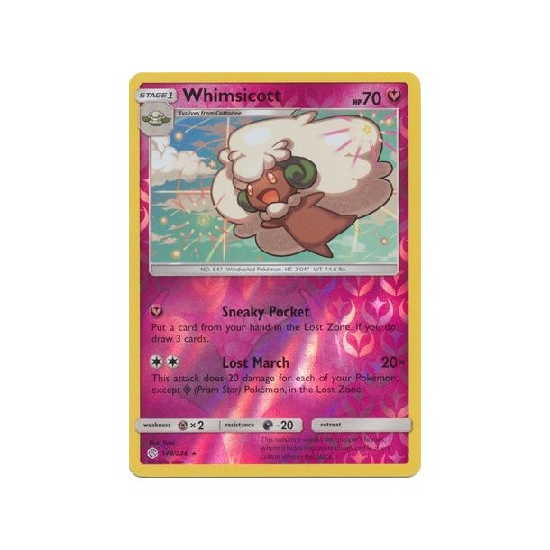 Whimsicott Holo Rare
