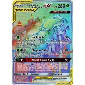 Pheromosa & Buzzwole Hyper Rare GX